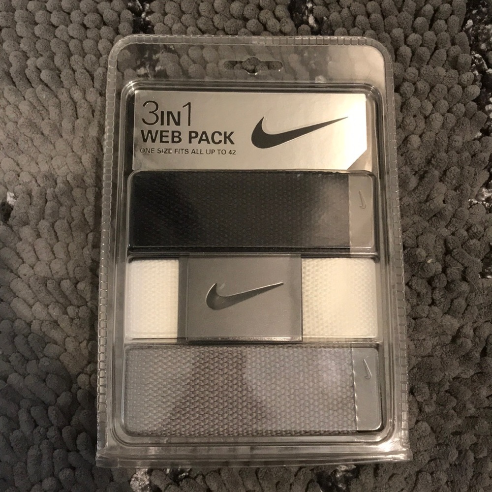 Nike 3-in-1 Web Pack Belts